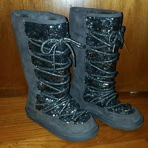 Sparkly kids boots